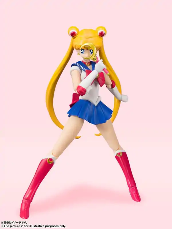 Sailor Moon S.H. Figuarts Action Figure Sailor Moon Animation Color Edition 14 cm product photo