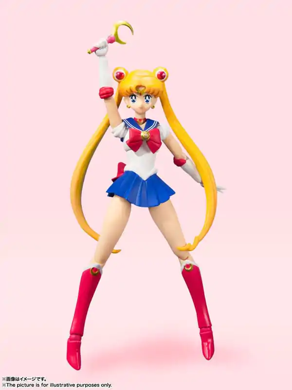 Sailor Moon S.H. Figuarts Action Figure Sailor Moon Animation Color Edition 14 cm termékfotó