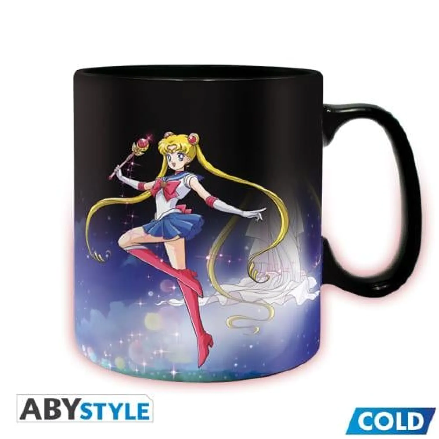 SAILOR MOON - Sailor & Chibi - Mug Heat Change 460ml product photo