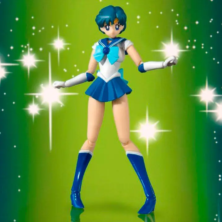 Sailor Moon S.H. Figuarts Action Figure Sailor Mercury Animation Color Edition 14 cm product photo