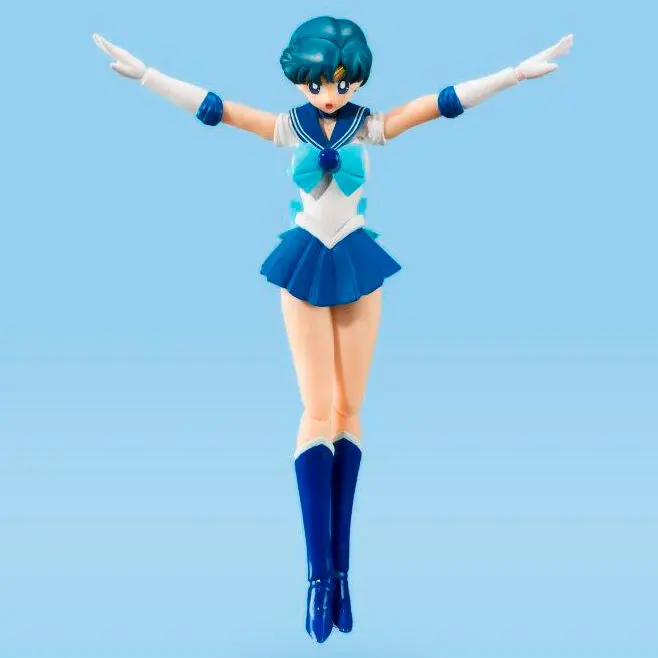 Sailor Moon S.H. Figuarts Action Figure Sailor Mercury Animation Color Edition 14 cm product photo