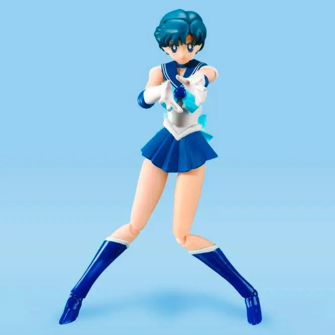 Sailor Moon S.H. Figuarts Action Figure Sailor Mercury Animation Color Edition 14 cm product photo