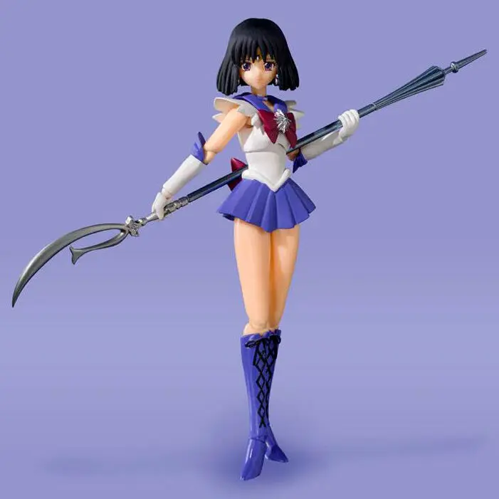Sailor Moon S.H. Figuarts Action Figure Sailor Saturn Animation Color Edition 13 cm product photo