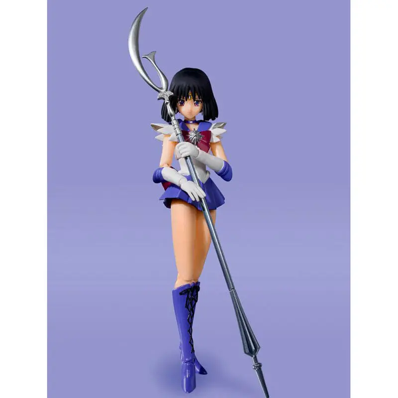 Sailor Moon S.H. Figuarts Action Figure Sailor Saturn Animation Color Edition 13 cm product photo