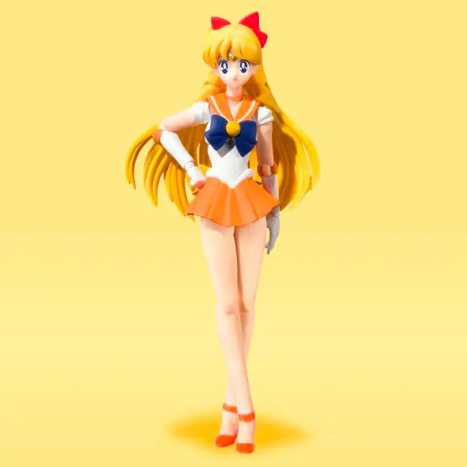Sailor Moon S.H. Figuarts Action Figure Sailor Venus Animation Color Edition 14 cm product photo