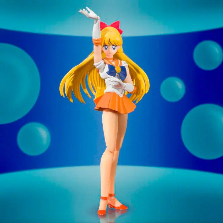 Sailor Moon S.H. Figuarts Action Figure Sailor Venus Animation Color Edition 14 cm product photo