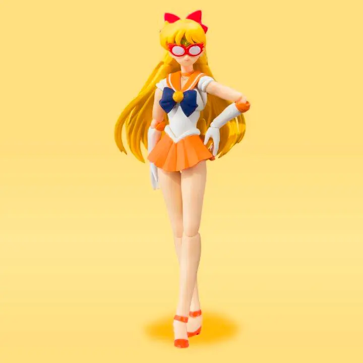 Sailor Moon S.H. Figuarts Action Figure Sailor Venus Animation Color Edition 14 cm product photo