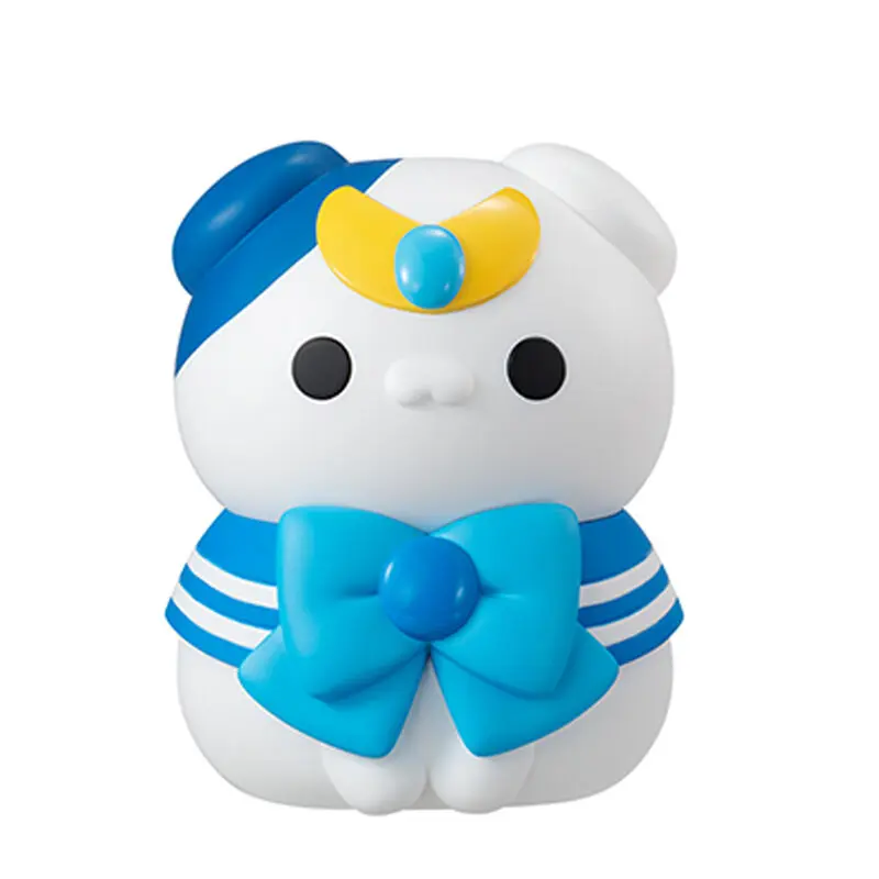 Pretty Guardian Sailor Moon Nyanto! The Big Nyaruto Series Trading Figure Sailor Mercury 10 cm product photo