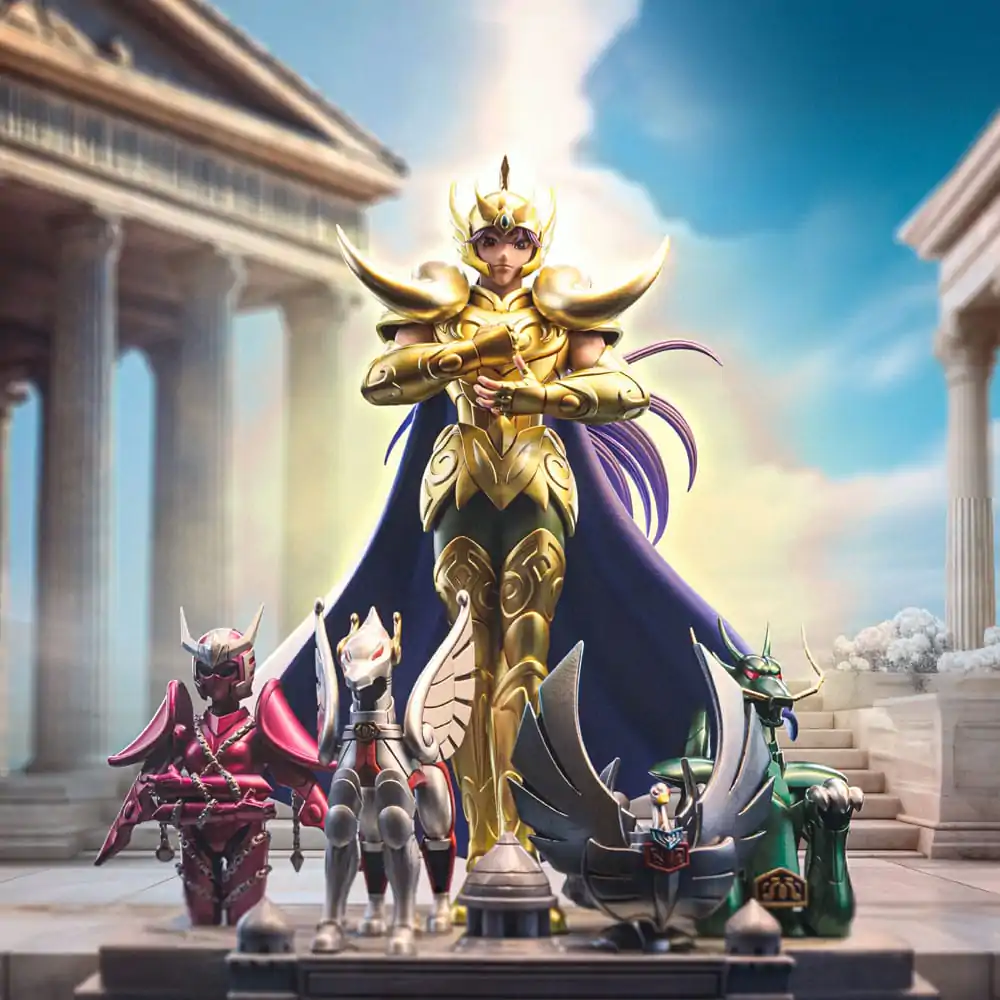Saint Seiya Art Scale Statue 1/10 Aries Mu Deluxe 27 cm product photo