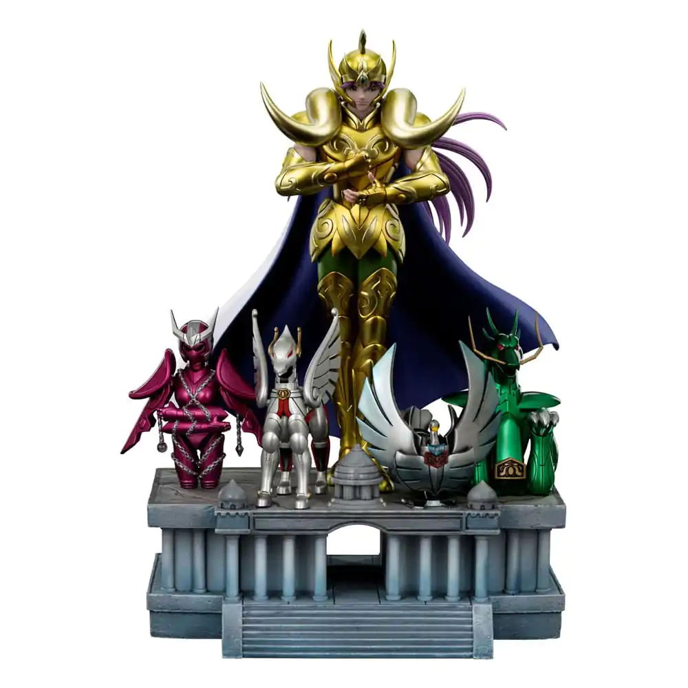Saint Seiya Art Scale Statue 1/10 Aries Mu Deluxe 27 cm product photo