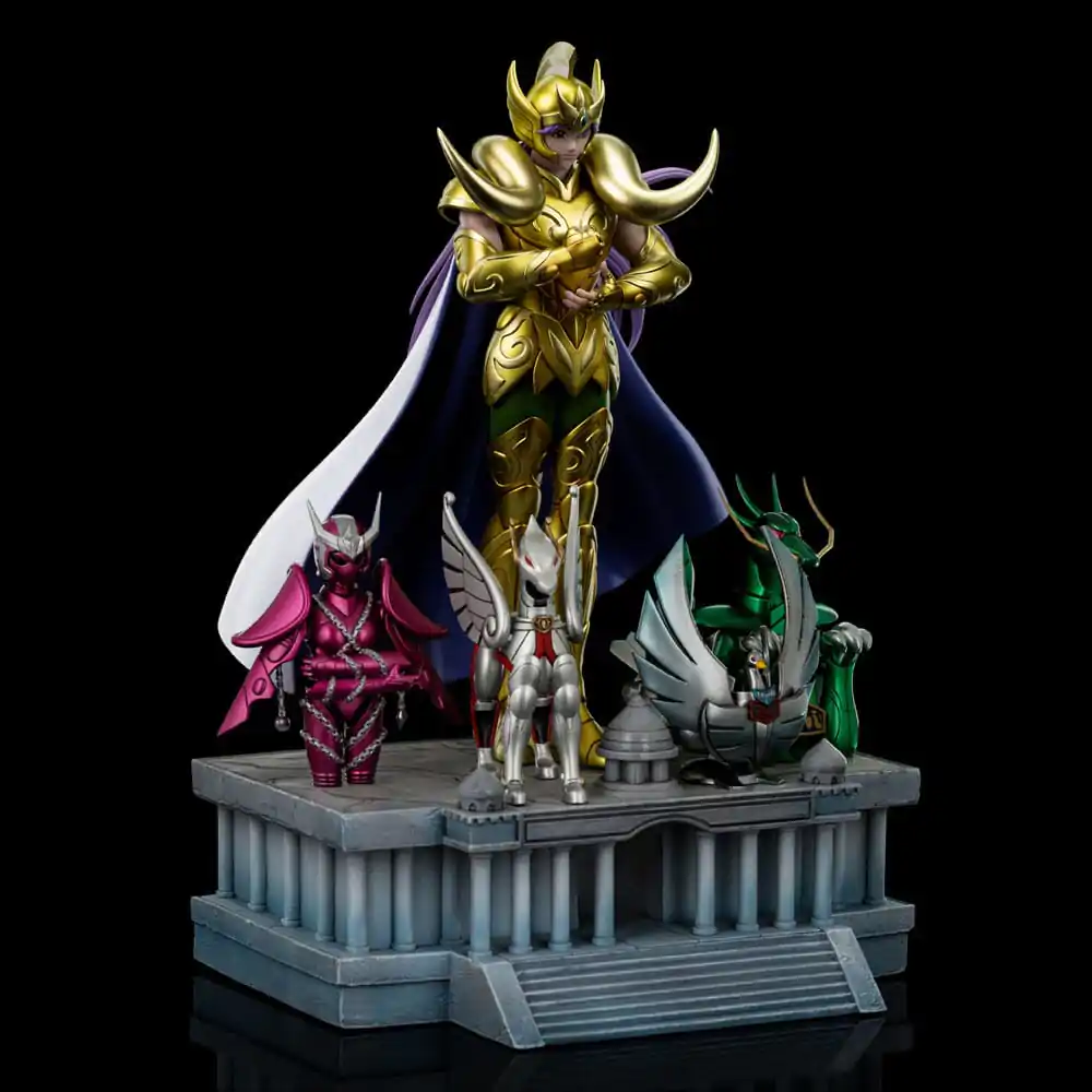 Saint Seiya Art Scale Statue 1/10 Aries Mu Deluxe 27 cm product photo