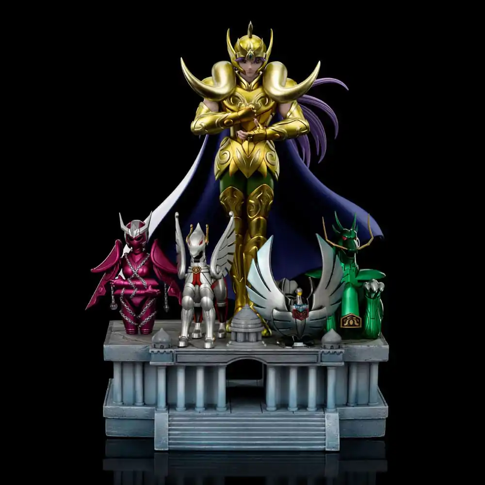 Saint Seiya Art Scale Statue 1/10 Aries Mu Deluxe 27 cm product photo