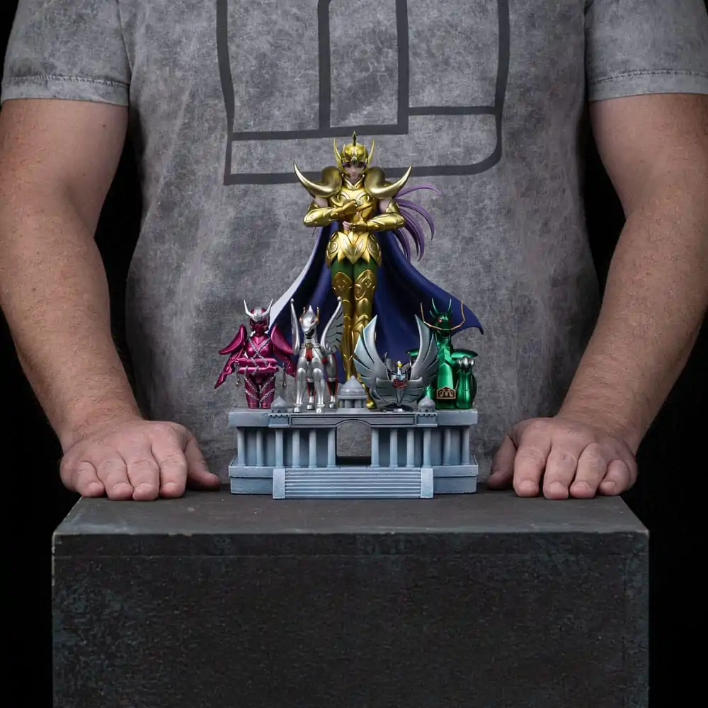 Saint Seiya Art Scale Statue 1/10 Aries Mu Deluxe 27 cm product photo