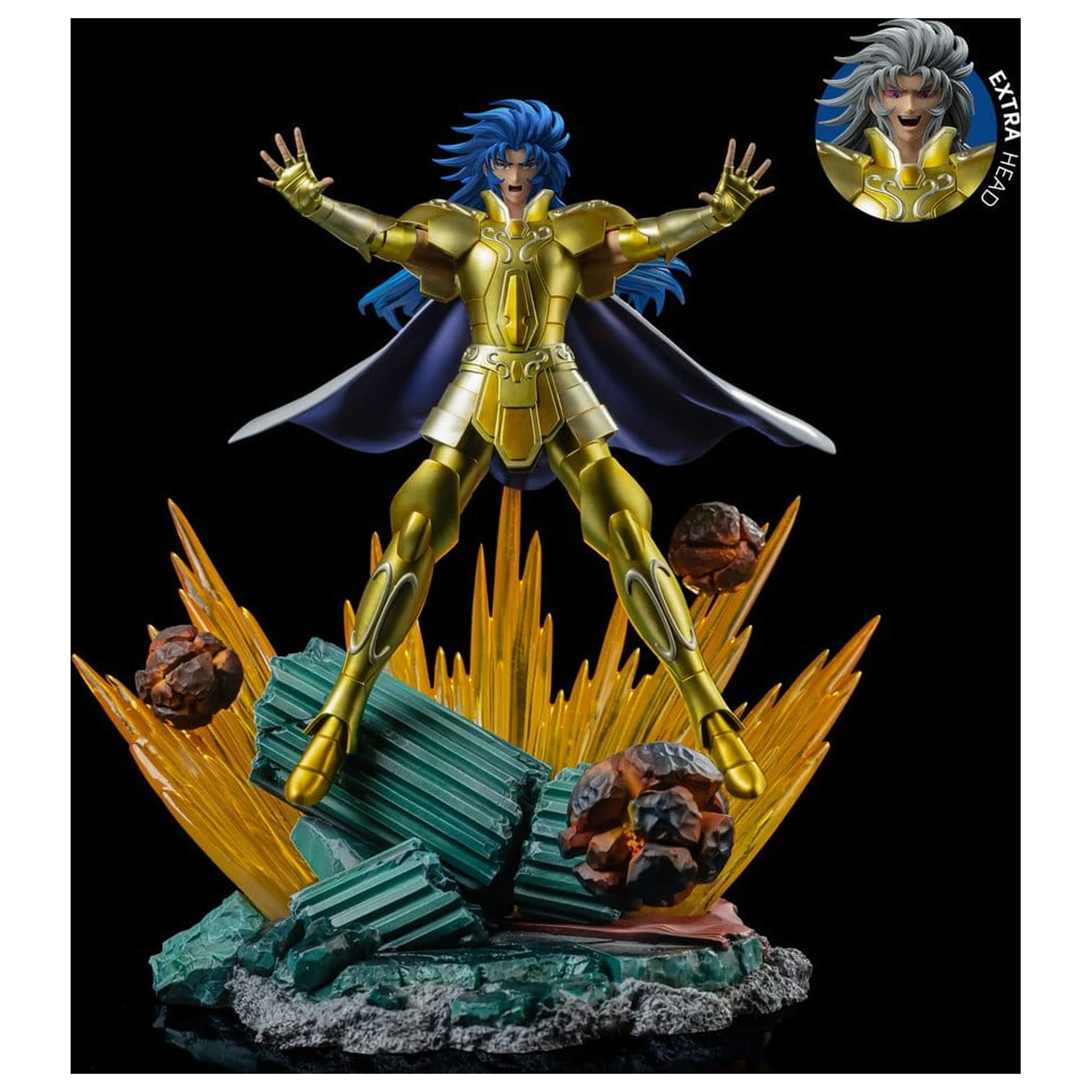 Saint Seiya Art Scale Statue 1/10 Gemini Saga 26 cm product photo