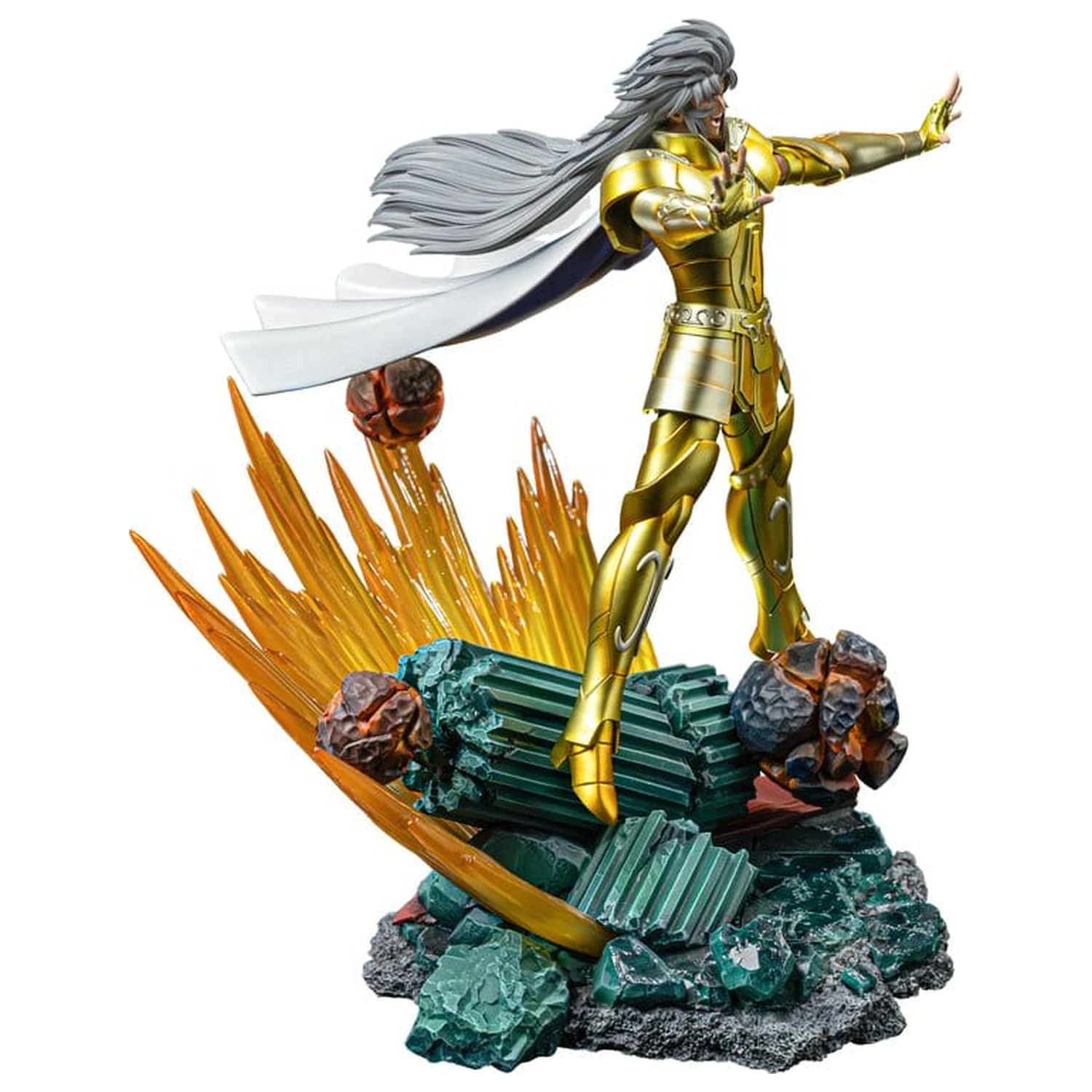 Saint Seiya Art Scale Statue 1/10 Gemini Saga 26 cm product photo