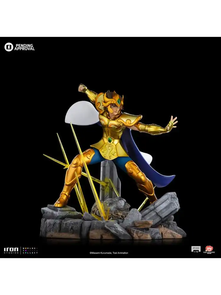 Saint Seiya Art Scale Statue 1/10 Leo Aiolia 24 cm product photo