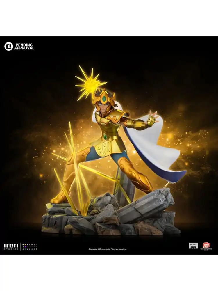 Saint Seiya Art Scale Statue 1/10 Leo Aiolia 24 cm product photo