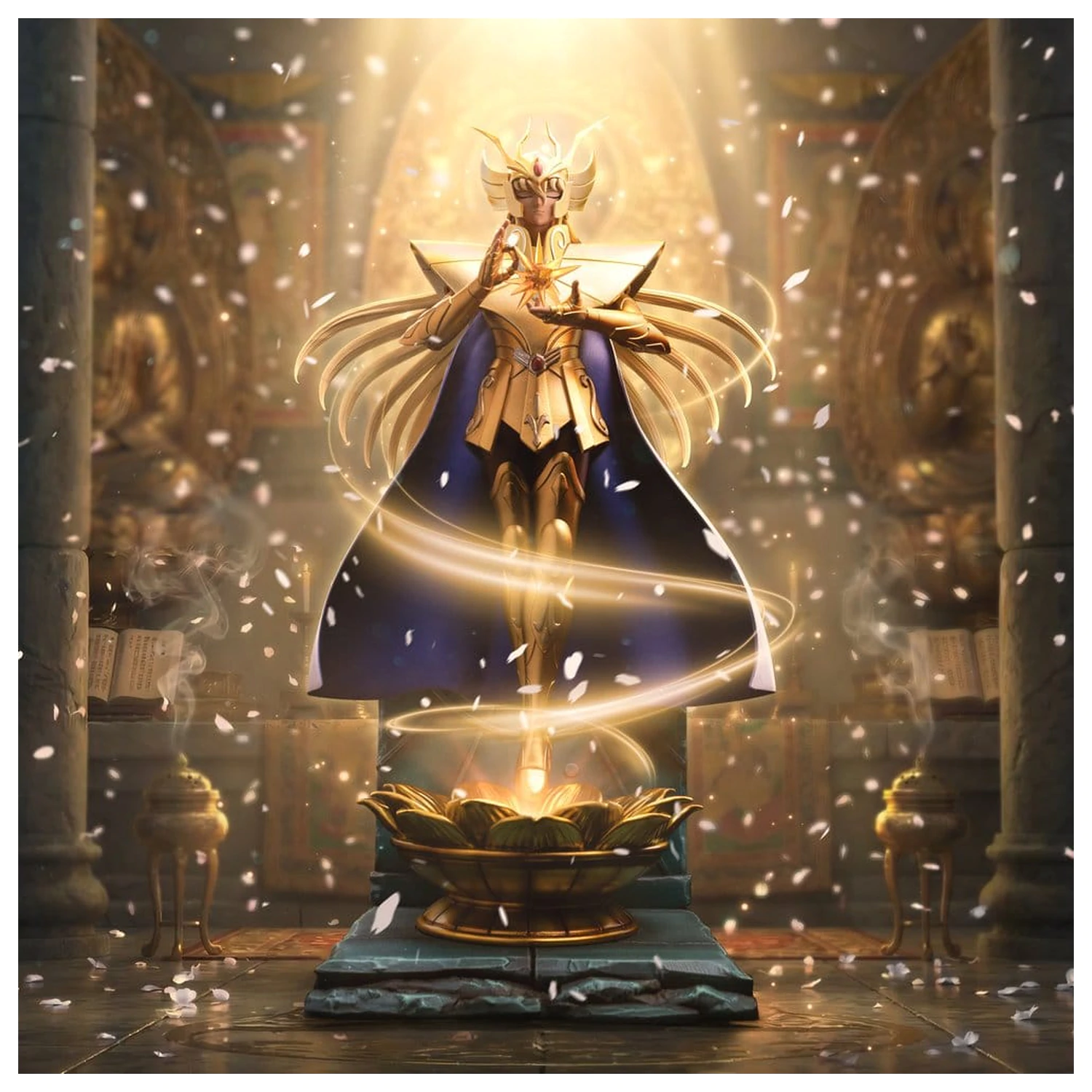 Saint Seiya Art Scale Statue 1/10 Virgo Shaka 28 cm product photo