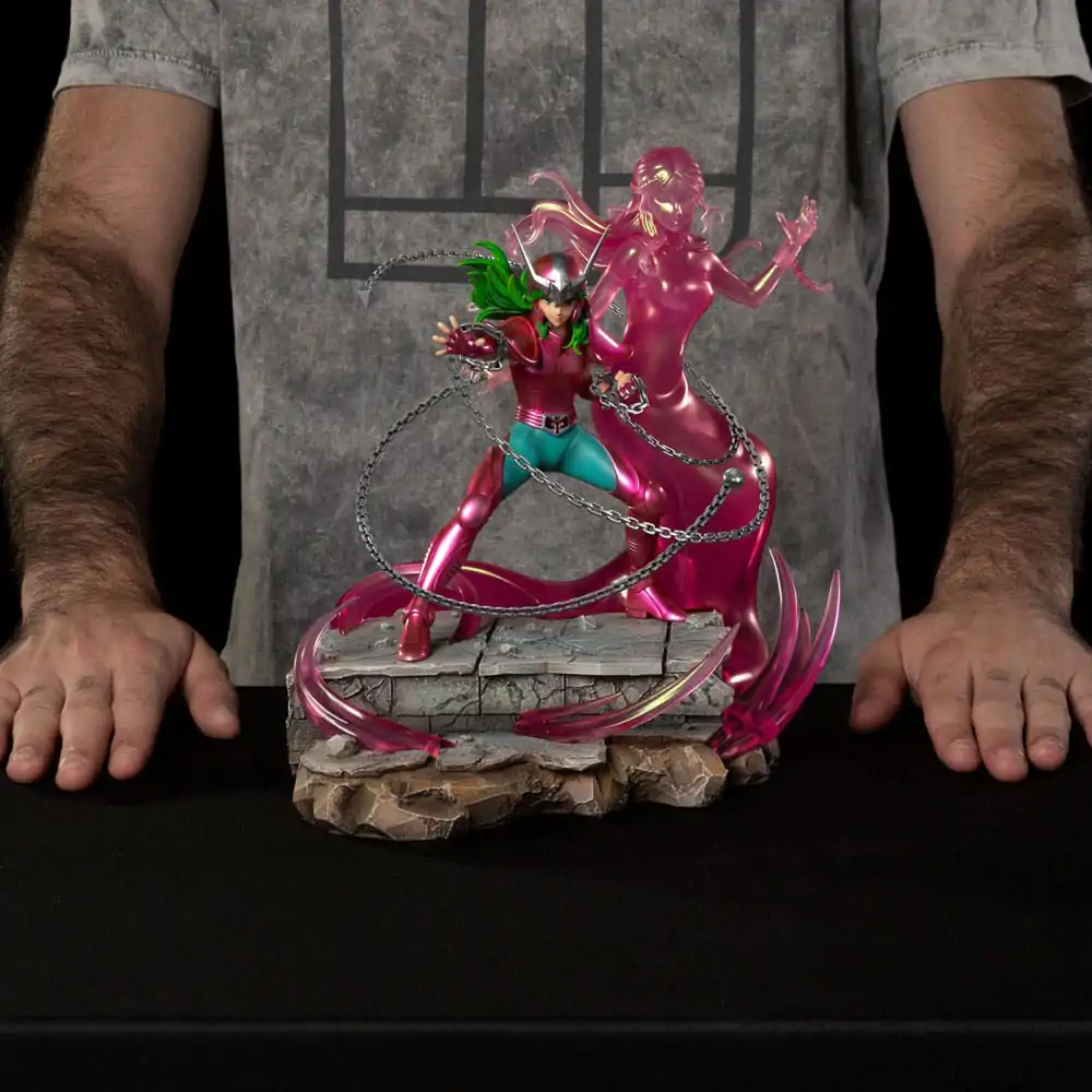 Saint Seiya Deluxe Art Scale Statue 1/10 Andromeda Shun 23 cm product photo
