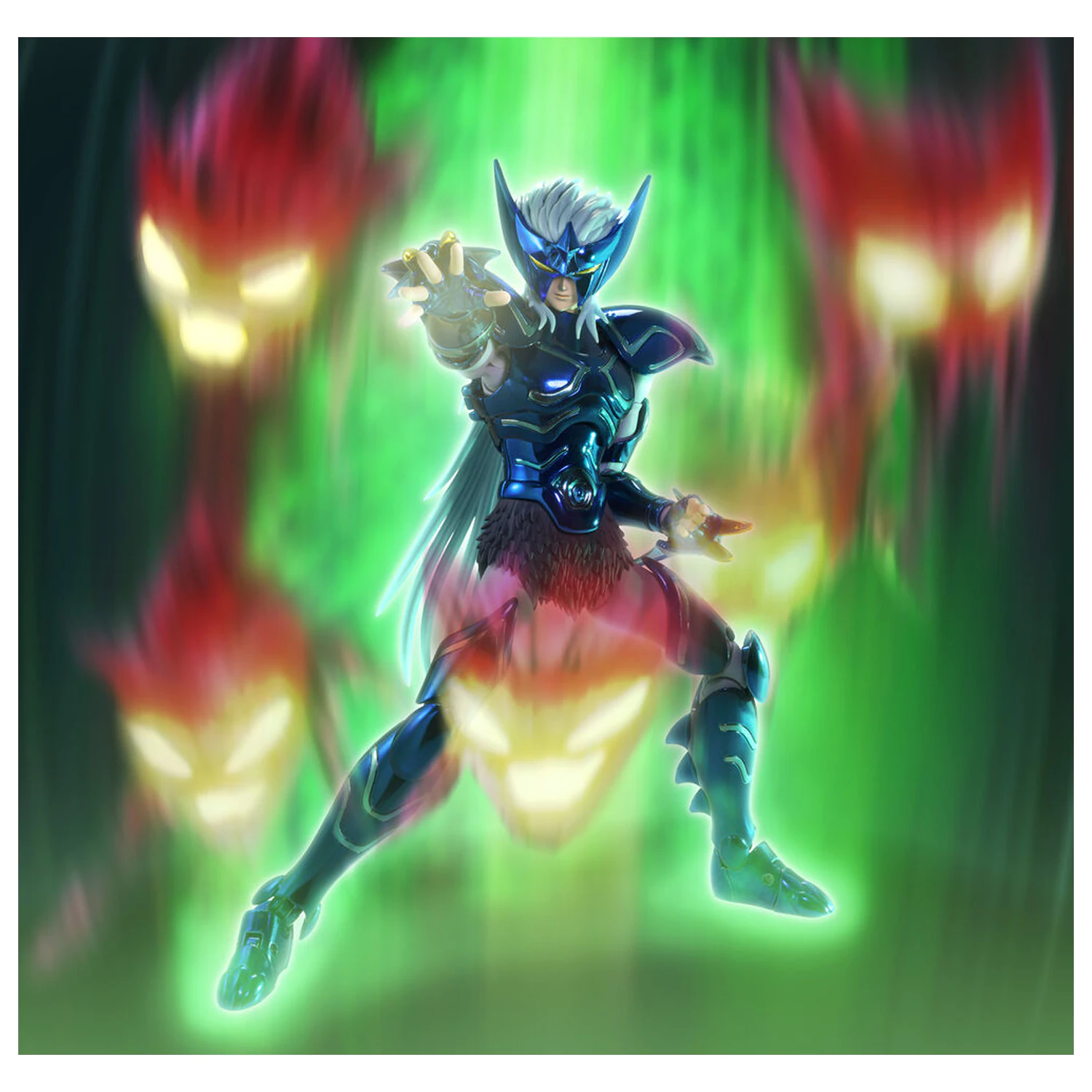 Saint Seiya Epsilon Alioth Fenrir figure 17cm product photo