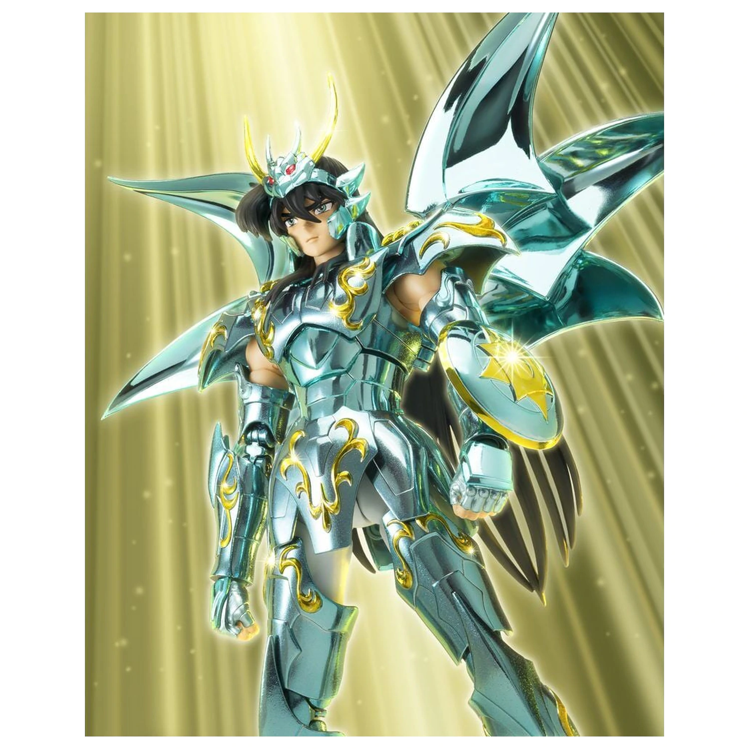 Saint Seiya Saint Cloth Myth EX Dragon Shiryu God Cloth figure 17,5cm product photo