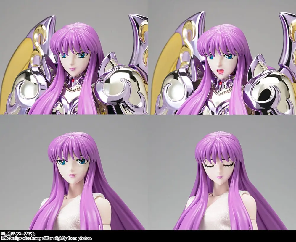 Saint Seiya Saint Cloth Myth Ex Action Figure Goddess Athena &amp; Saori Kido 16 cm product photo
