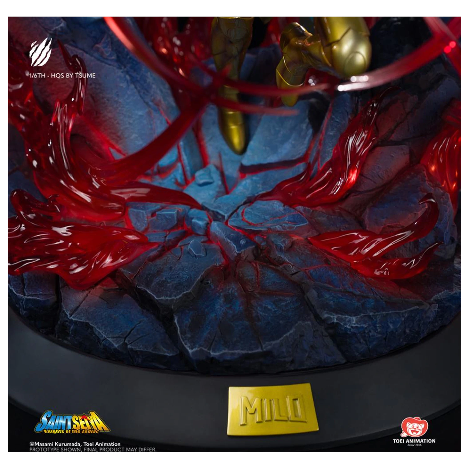 Saint Seiya Scorpio Milo Statue HQS 1/6 By Tsume 62cm product photo