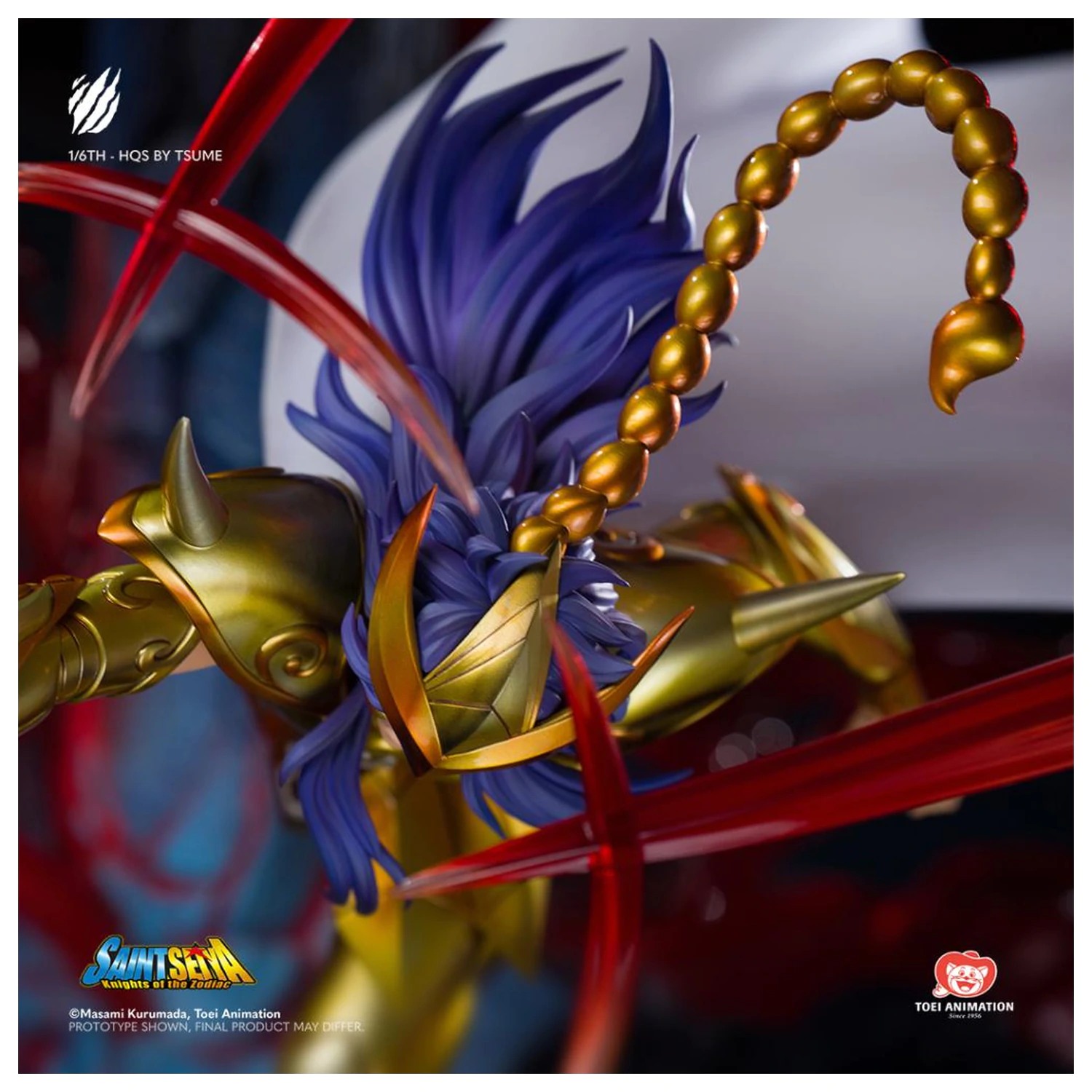Saint Seiya Scorpio Milo Statue HQS 1/6 By Tsume 62cm product photo