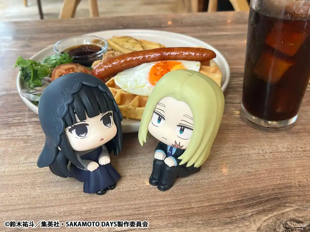 Sakamoto Days Look Up PVC Statue Shishiba & Osaragi Set (with gift) 11 cm      product photo