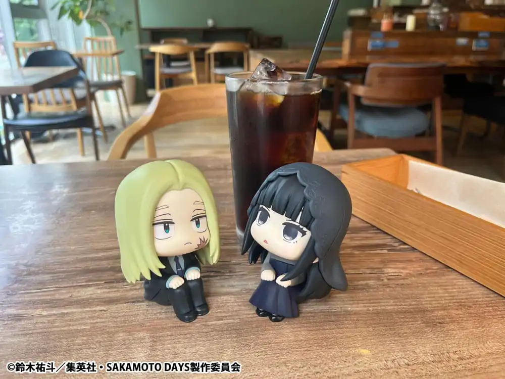 Sakamoto Days Look Up PVC Statue Shishiba & Osaragi Set (with gift) 11 cm      product photo