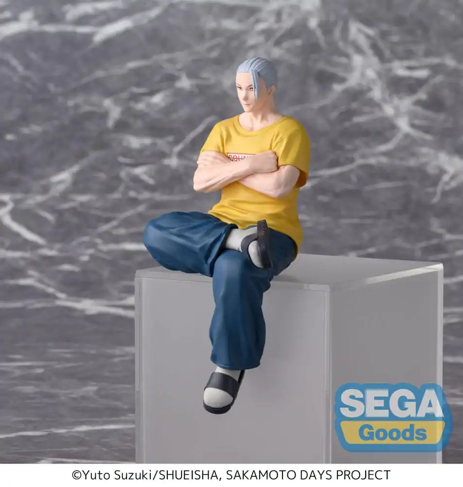 Sakamoto Days PM Perching PVC Statue Taro Sakamoto Serious Ver. 14 cm product photo