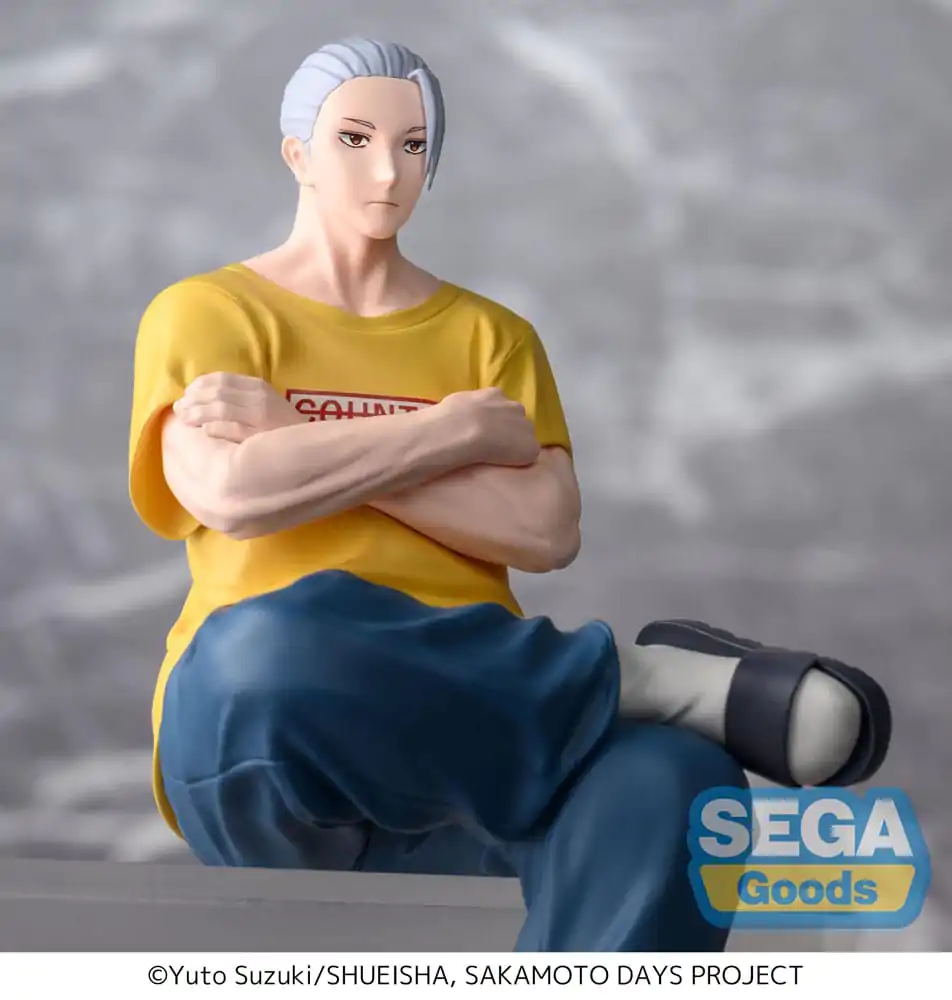 Sakamoto Days PM Perching PVC Statue Taro Sakamoto Serious Ver. 14 cm product photo
