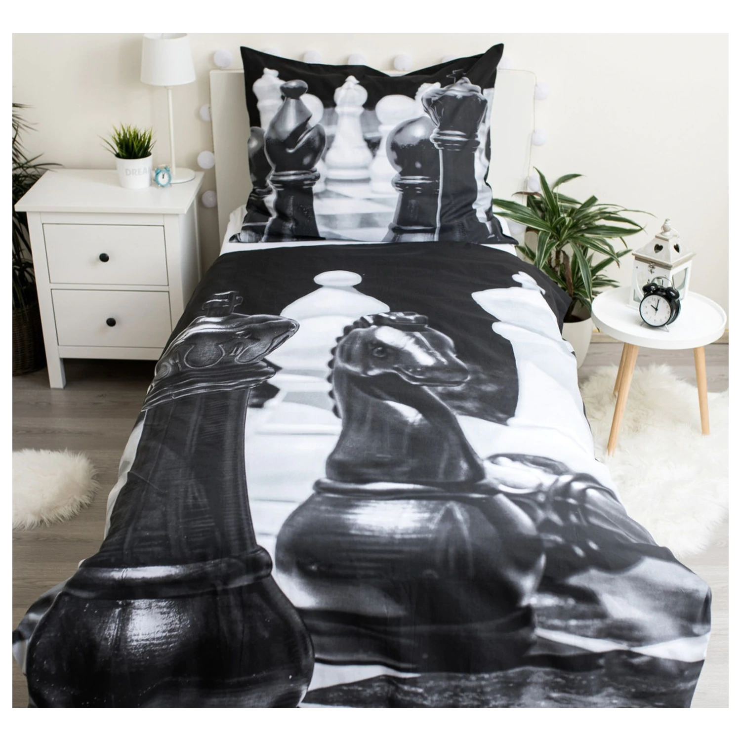 Chess Pieces Duvet Cover product photo