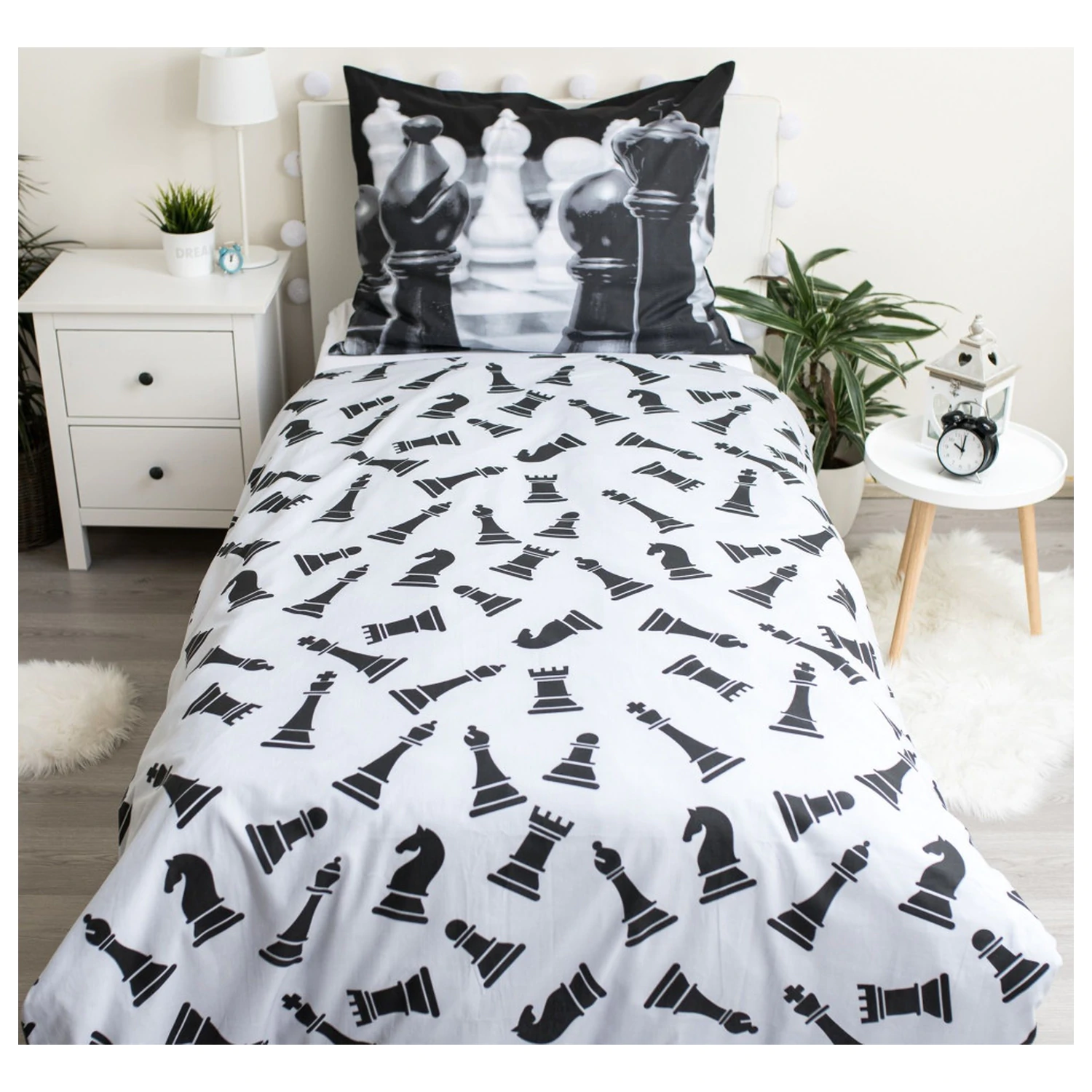 Chess Pieces Duvet Cover product photo