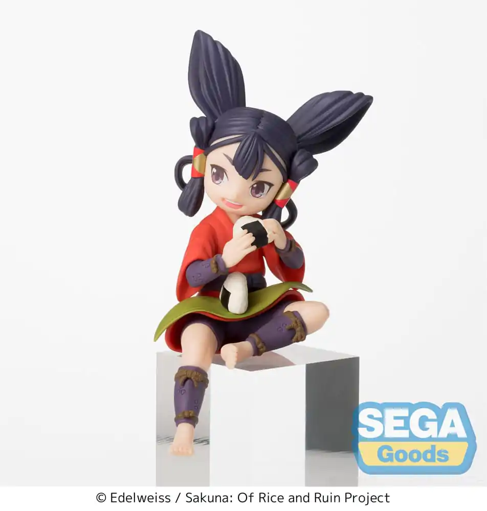 Sakuna: Of Rice and Ruin PM Perching PVC Statue Sakuna Anime Ver. 14 cm termékfotó