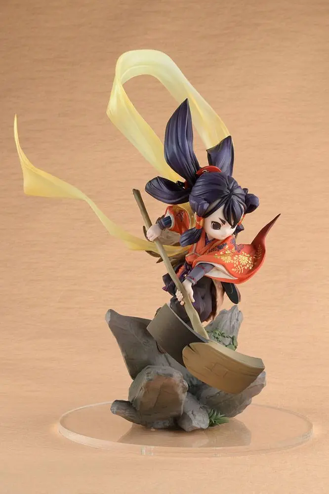 Sakuna: Of Rice and Ruin PVC Statue 1/7 Princess Sakuna (re-run) 22 cm product photo