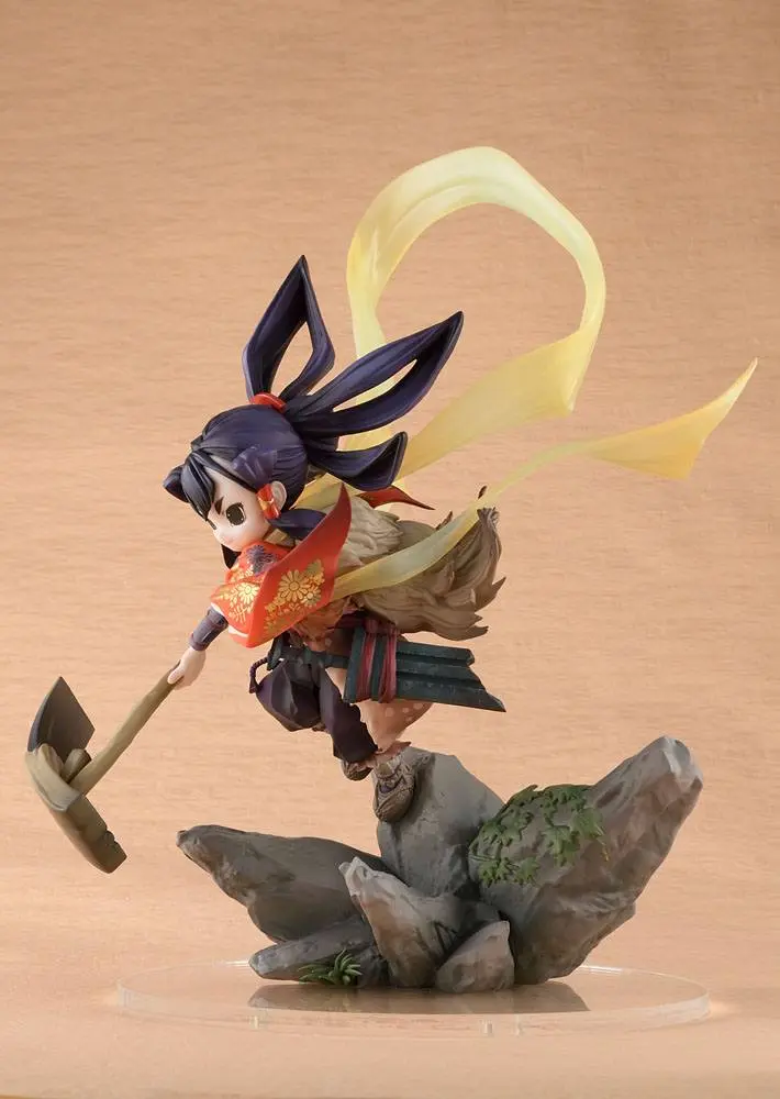 Sakuna: Of Rice and Ruin PVC Statue 1/7 Princess Sakuna (re-run) 22 cm product photo