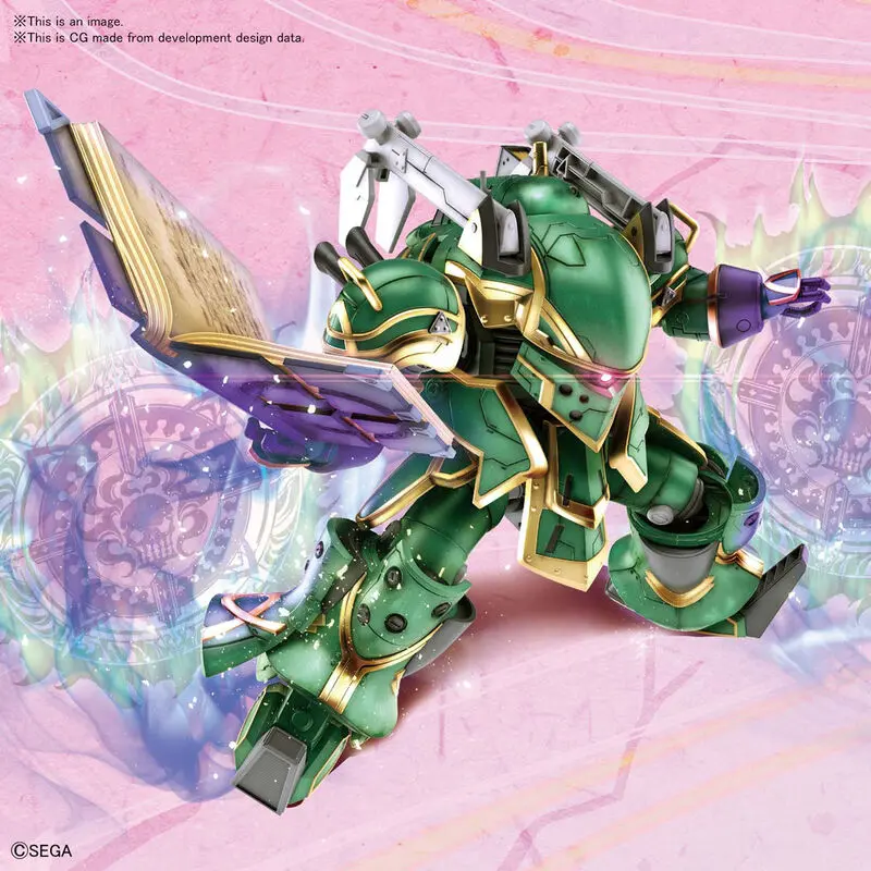 Sakura Wars Spiricle Striker Mugen Claris Type Gunpla HG Model Kit figure 14cm product photo