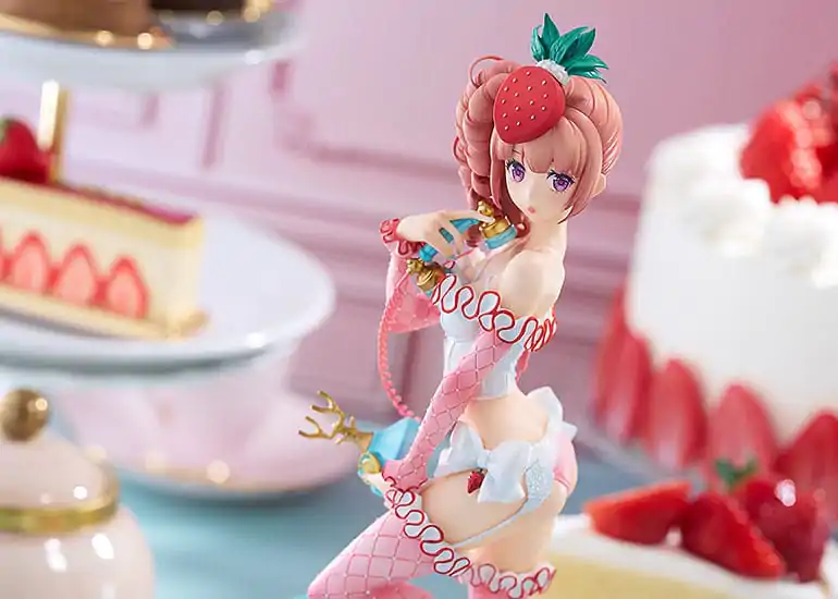 Salon de Vitrine PVC Statue 1/6 Strawberry Shortcake Bustier Girl 26 cm termékfotó