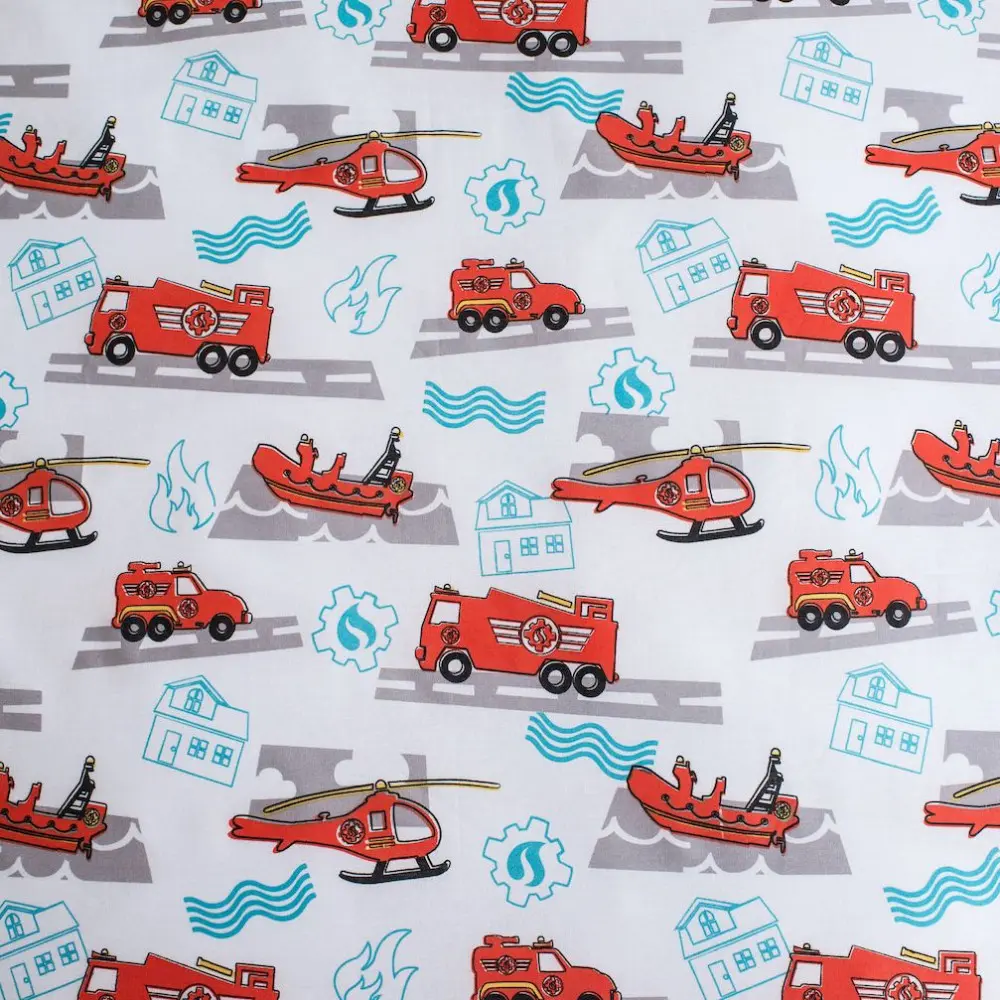 Fireman Sam Duvet Cover Set 140x200cm, 70x90cm product photo