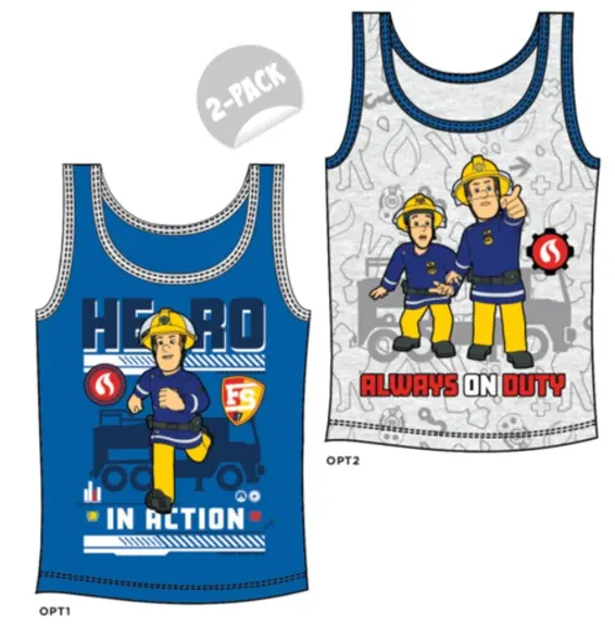 Fireman Sam Kids' Vest 2-Pack product photo