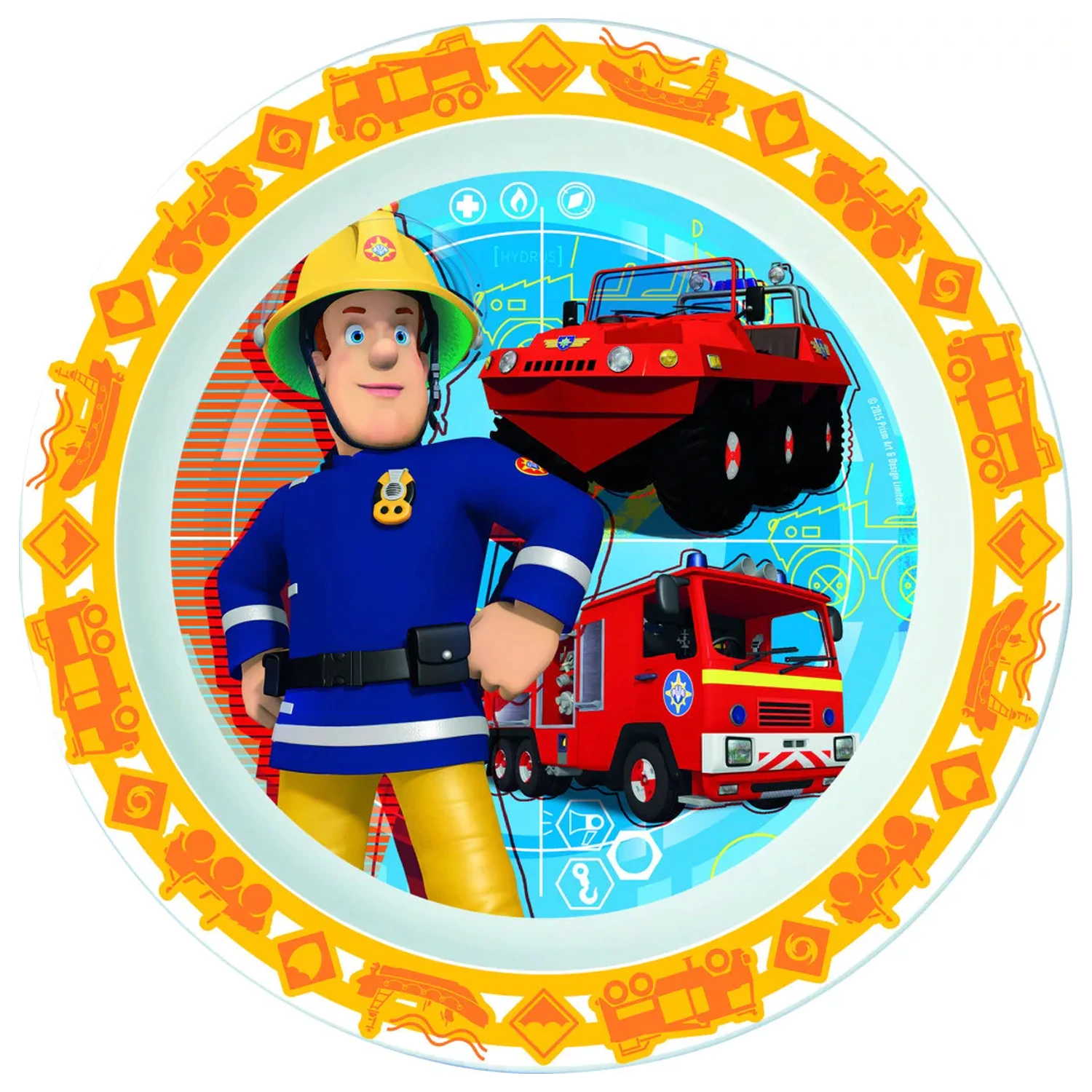 Fireman Sam Rescue Mission micro flat plate 22 cm product photo