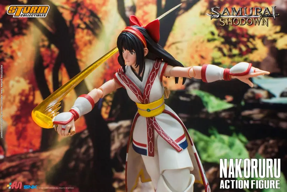 Samurai Shodown Action Figure 1/12 Nakoruru 18 cm product photo