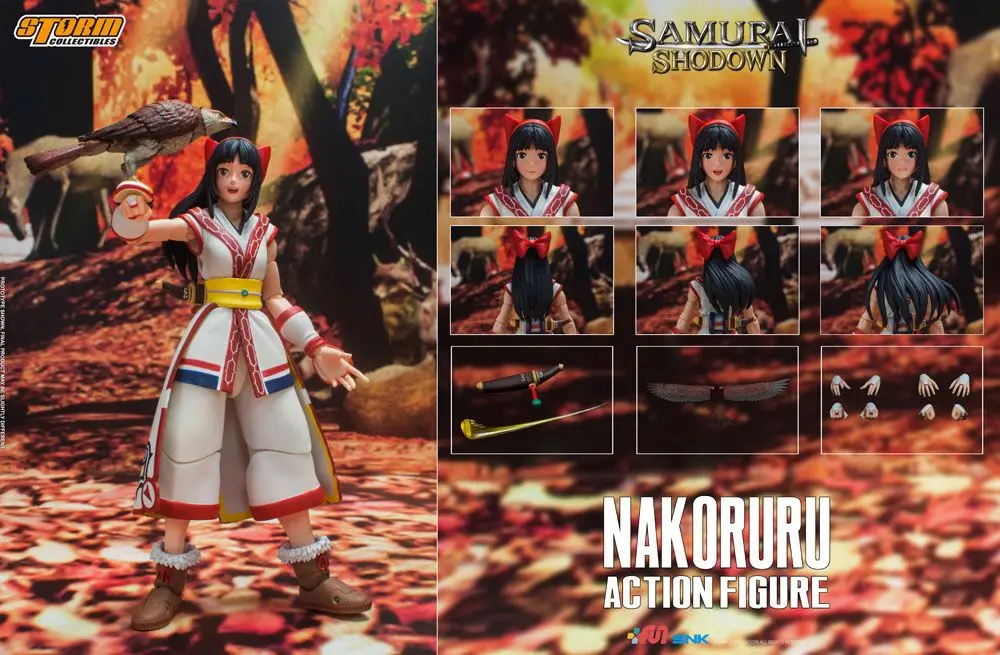 Samurai Shodown Action Figure 1/12 Nakoruru 18 cm product photo