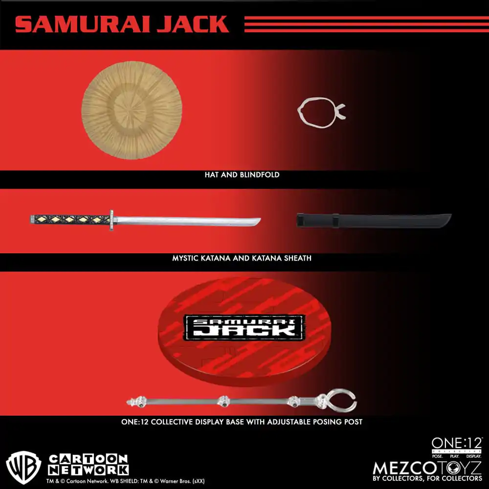 Samurai Jack Action Figure 1/12 Samurai Jack 17 cm product photo