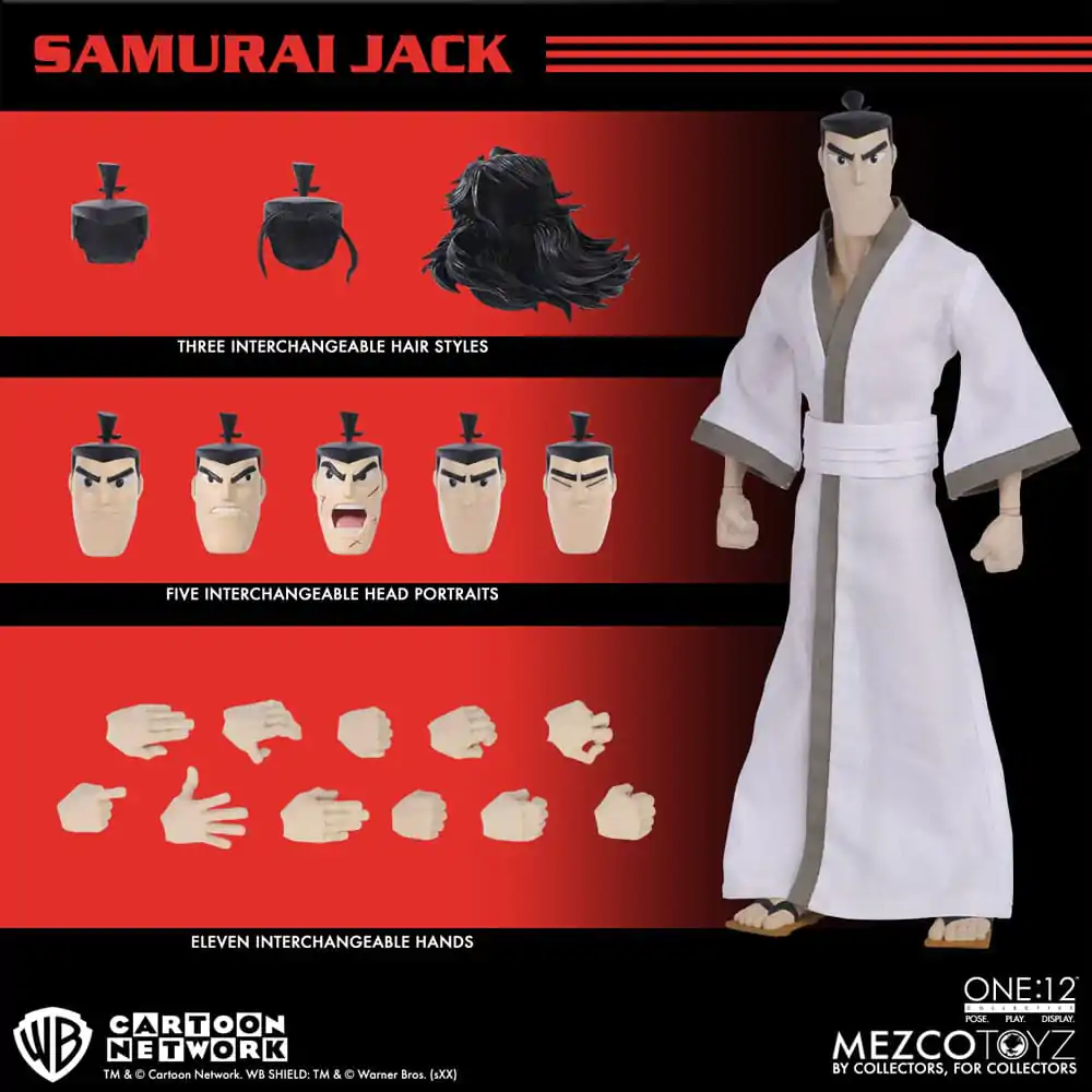 Samurai Jack Action Figure 1/12 Samurai Jack 17 cm product photo