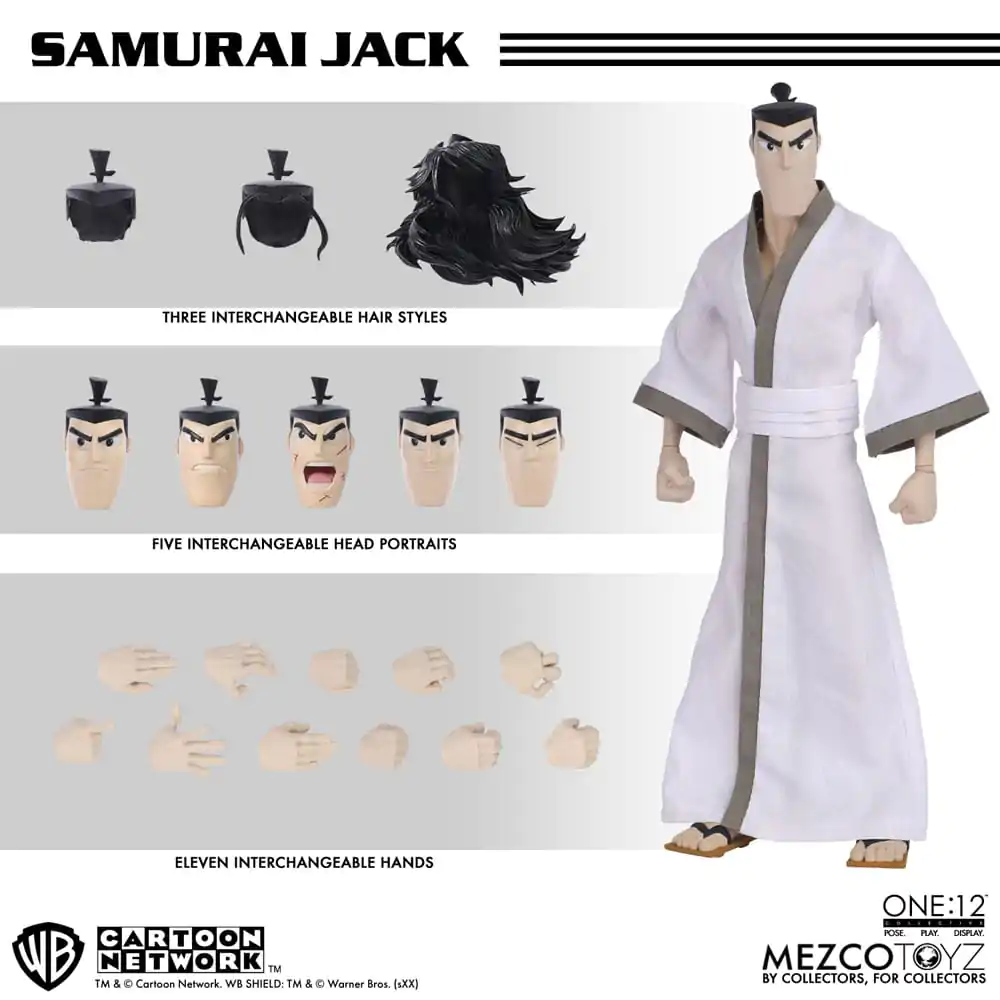 Samurai Jack Action Figure 1/12 Samurai Jack 17 cm product photo