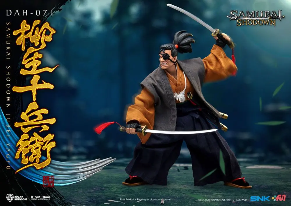 Samurai Shodown Dynamic 8ction Heroes Action Figure 1/9 Jubei Yagyu 21 cm product photo