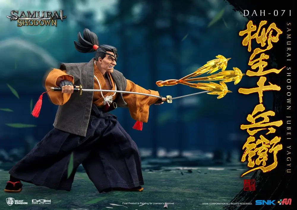 Samurai Shodown Dynamic 8ction Heroes Action Figure 1/9 Jubei Yagyu 21 cm product photo