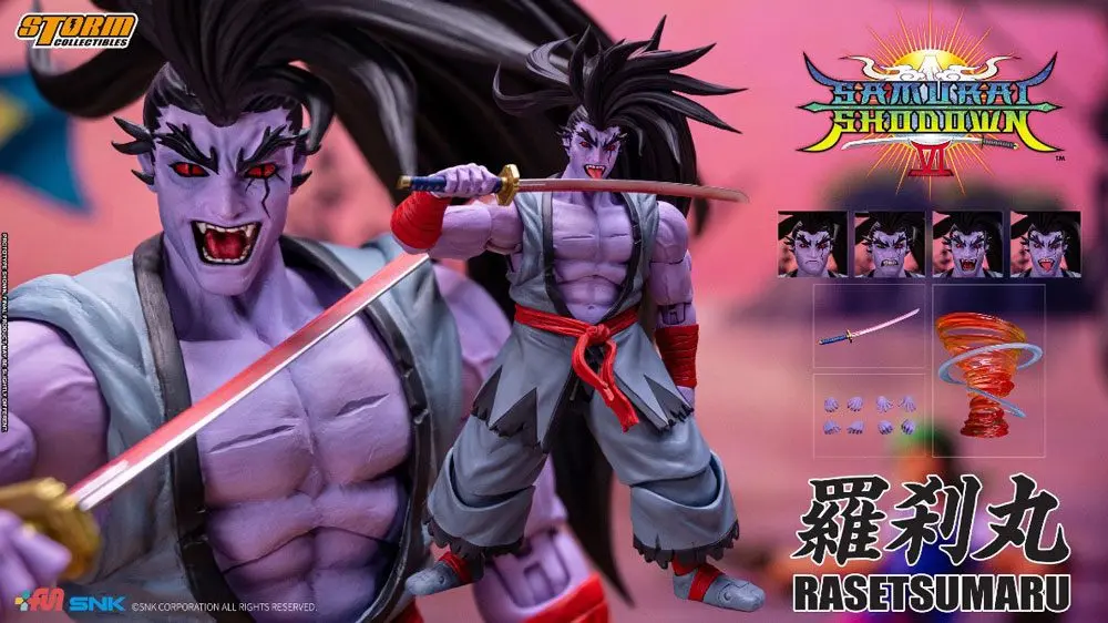 Samurai Shodown VI Action Figure Rasetsumaru (Limited Edition) product photo